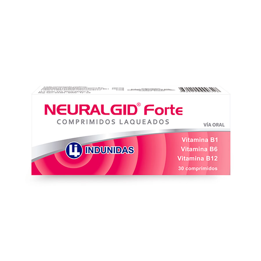 NEURALGID 250/250/3MG INDUNIDAS Comprimidos Forte425489