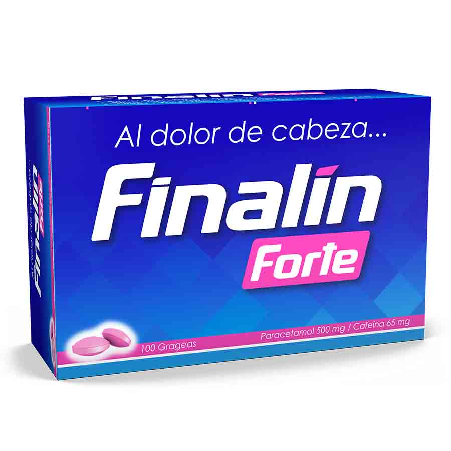  Analgésico FINALIN 500 mg x 65 mg Tableta x 100425501