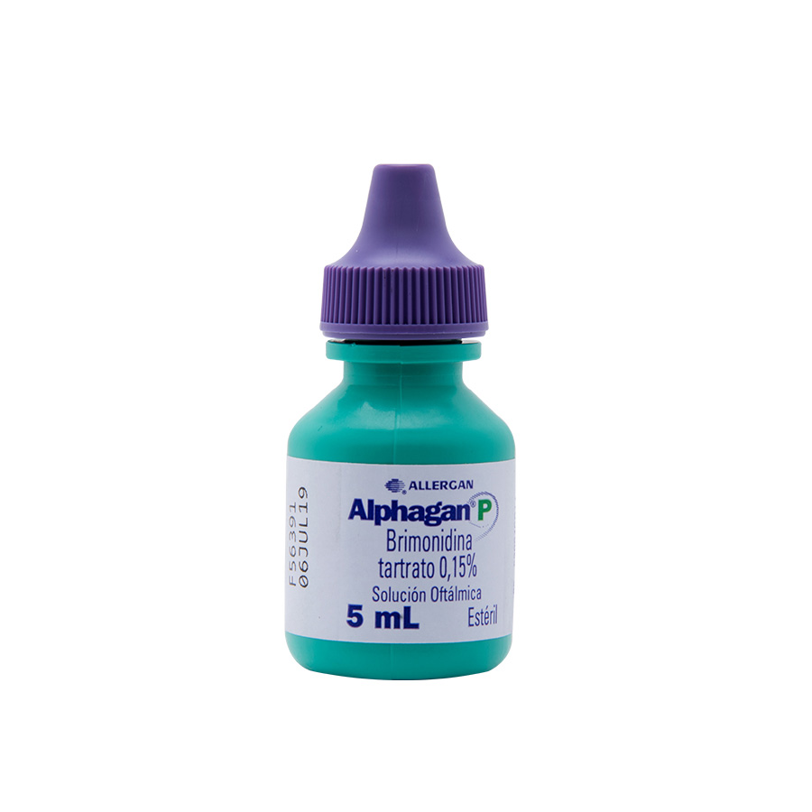 ALPHAGAN 0.15% QUIFATEX REPR FARMA ALLERGAN Solución Oftálmica P425517