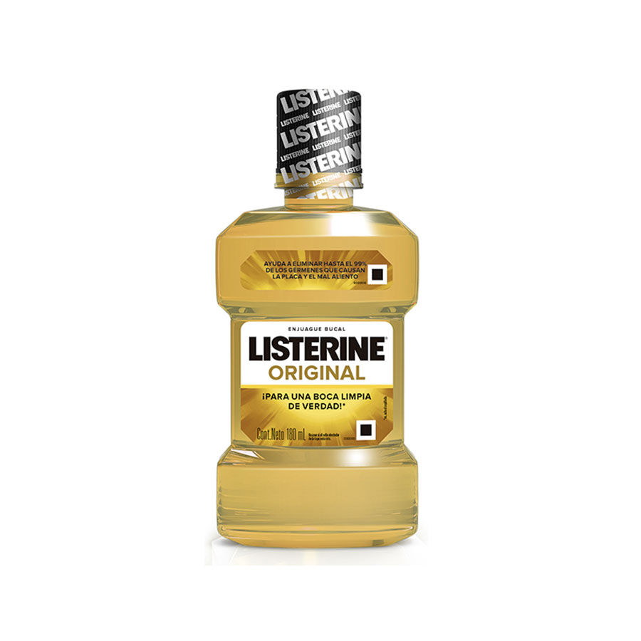  Enjuague Bucal LISTERINE 180 ml425520