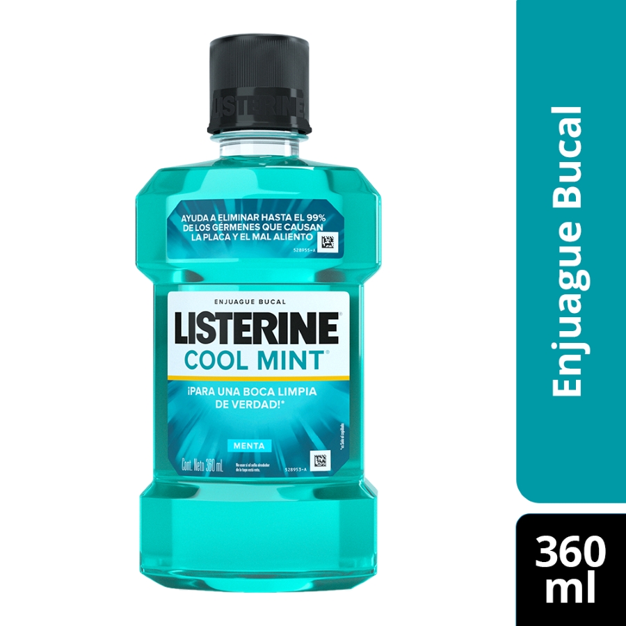  Enjuague Bucal LISTERINE Cool Mint 360 ml425522