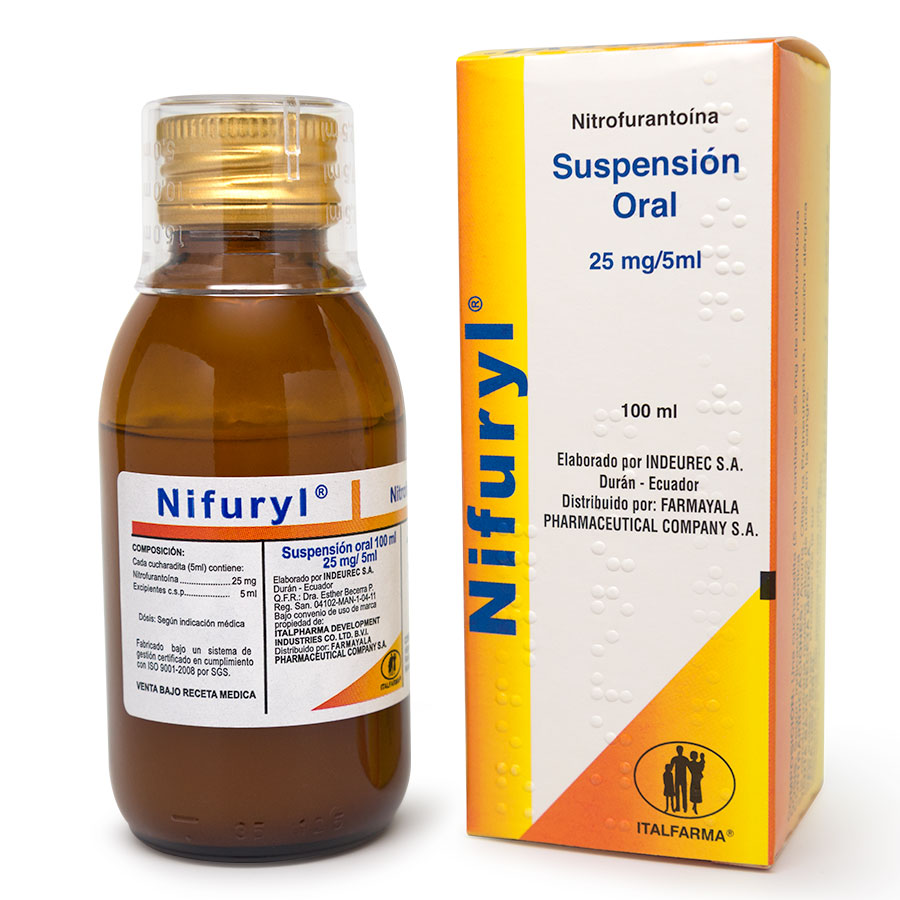 NIFURYL 25MG/5ML FARMAYALA - ITALFARMA Suspensión 425532