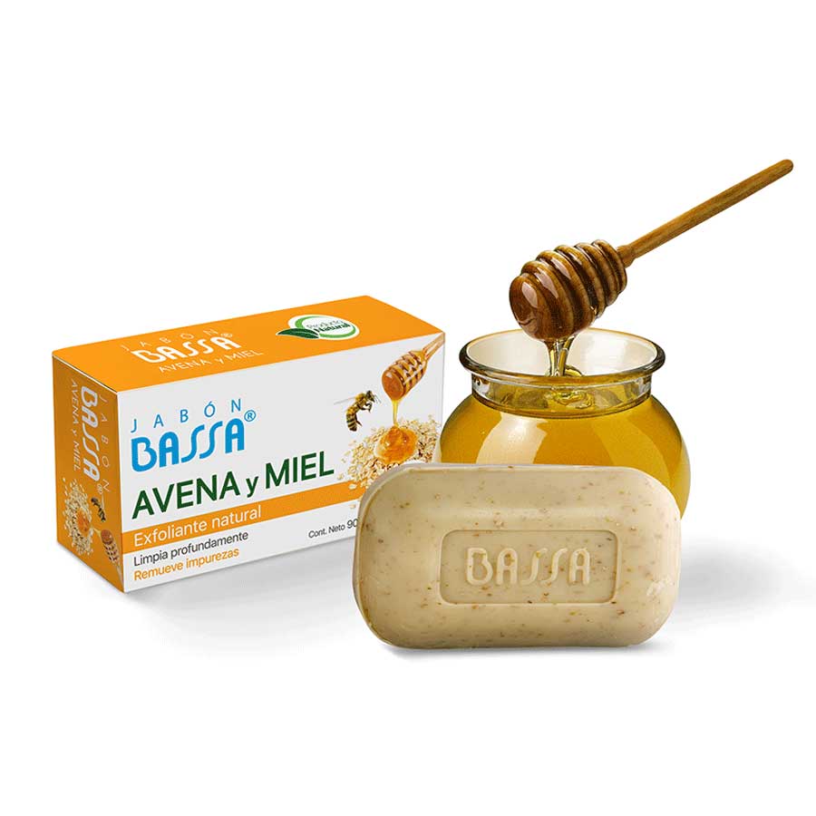  Jabón en Barra BASSA Avena y Miel 90 g425533