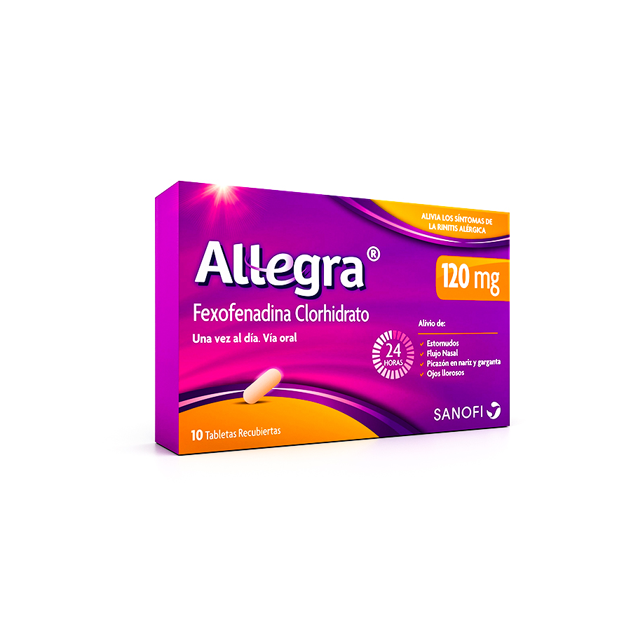  ALLEGRA 120 mg Tabletas Recubiertas x 10425535