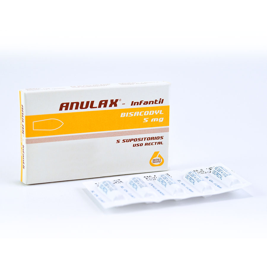 ANULAX 5MG ECU Supositorio Infantil425573