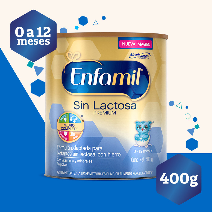  Fórmula Infantil ENFAMIL Premium sin lactosa Lata de 400g425585