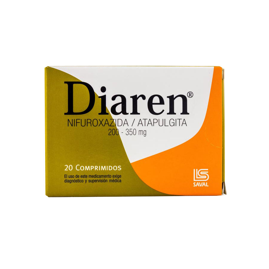 DIAREN 200MG ECUAQUIMICA - SAVAL Comprimidos 425610