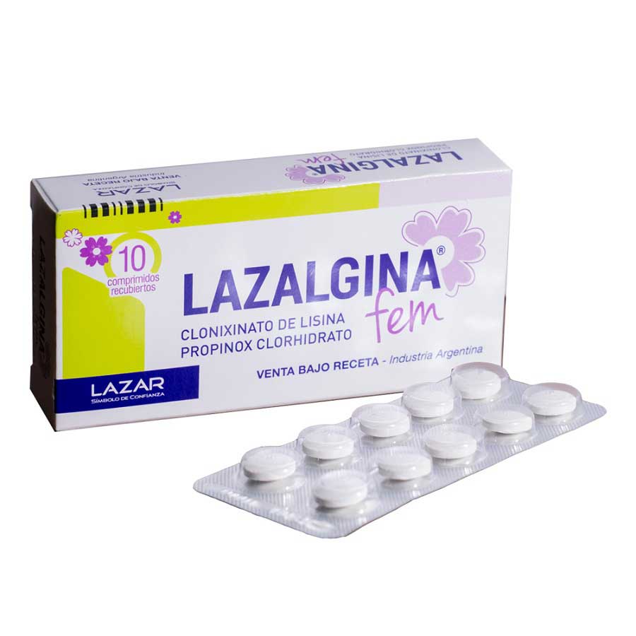 LAZALGINA 125/10MG LETERAGO - LAZAR Tableta 425659