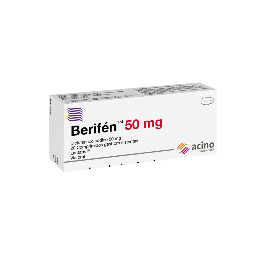 BERIFEN 50MG ACINO PHARMA Tableta 425662