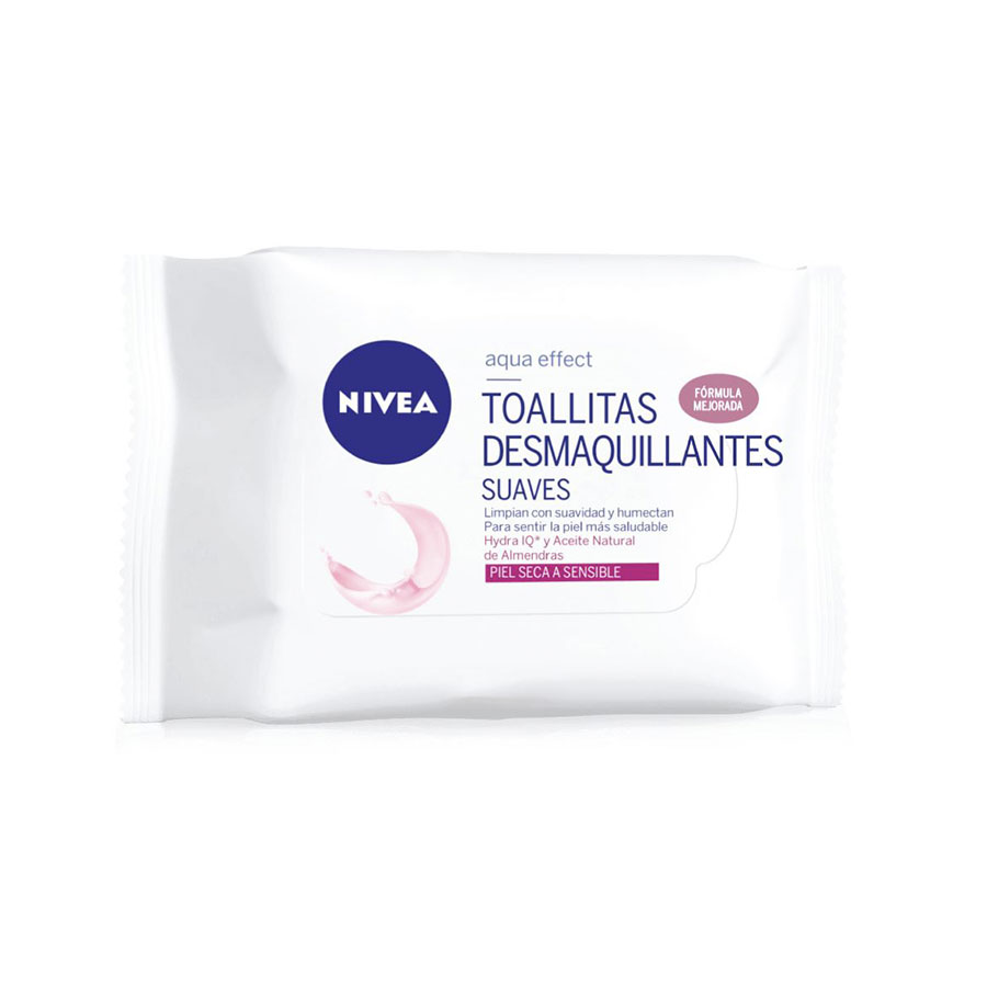  Pañitos Desmaquillantes NIVEA Para Piel Seca y Sensible 25 unidades425710