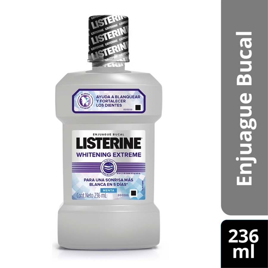  Enjuague Bucal LISTERINE Whitening Extreme 236 ml425731