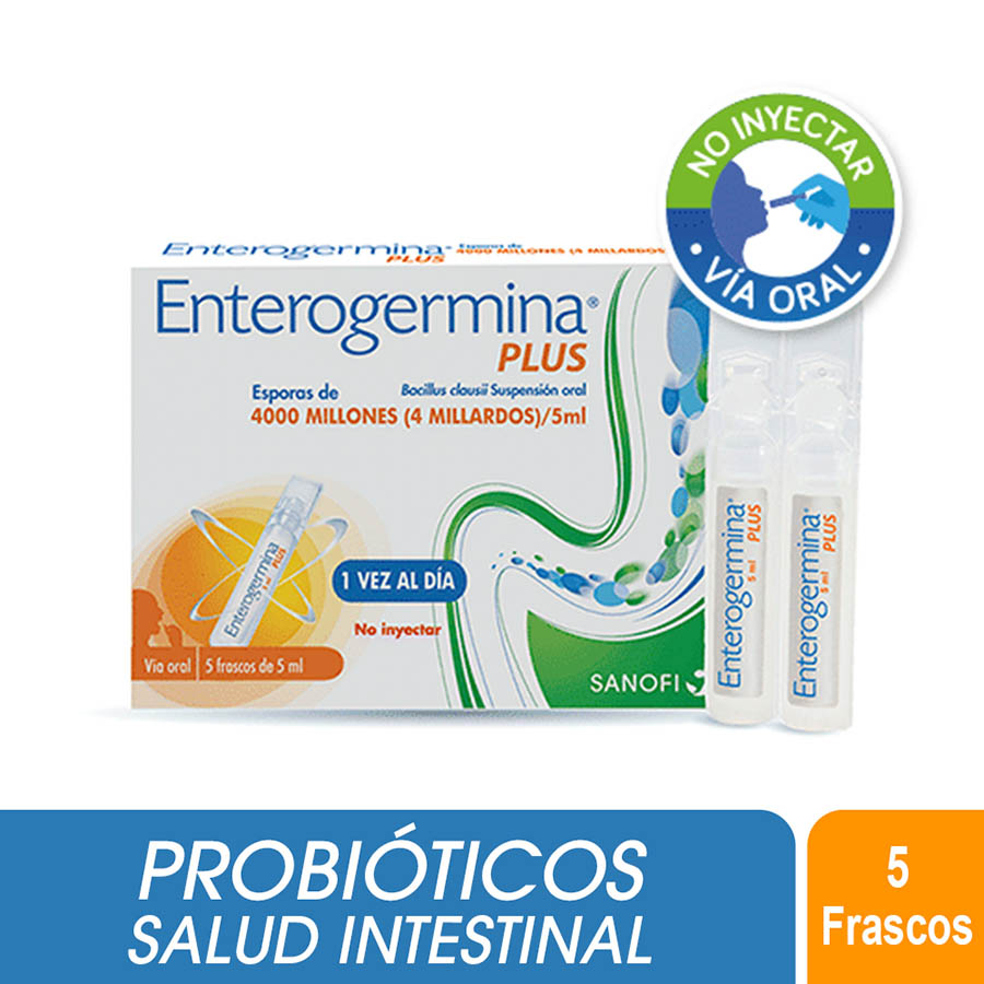  Probiótico ENTEROGERMINA 4 M Ampolla Bebible x 5425745