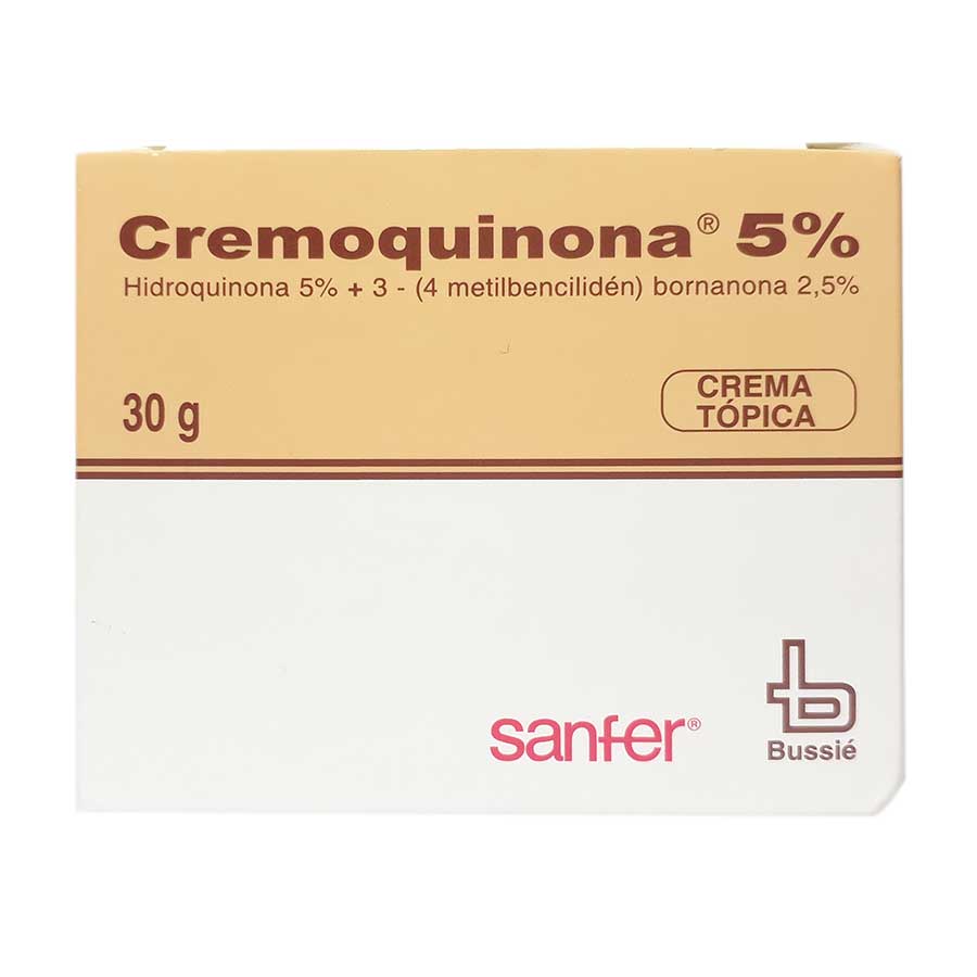 CREMOQUINONA 5% LETERAGO - SANFER en Crema 425752