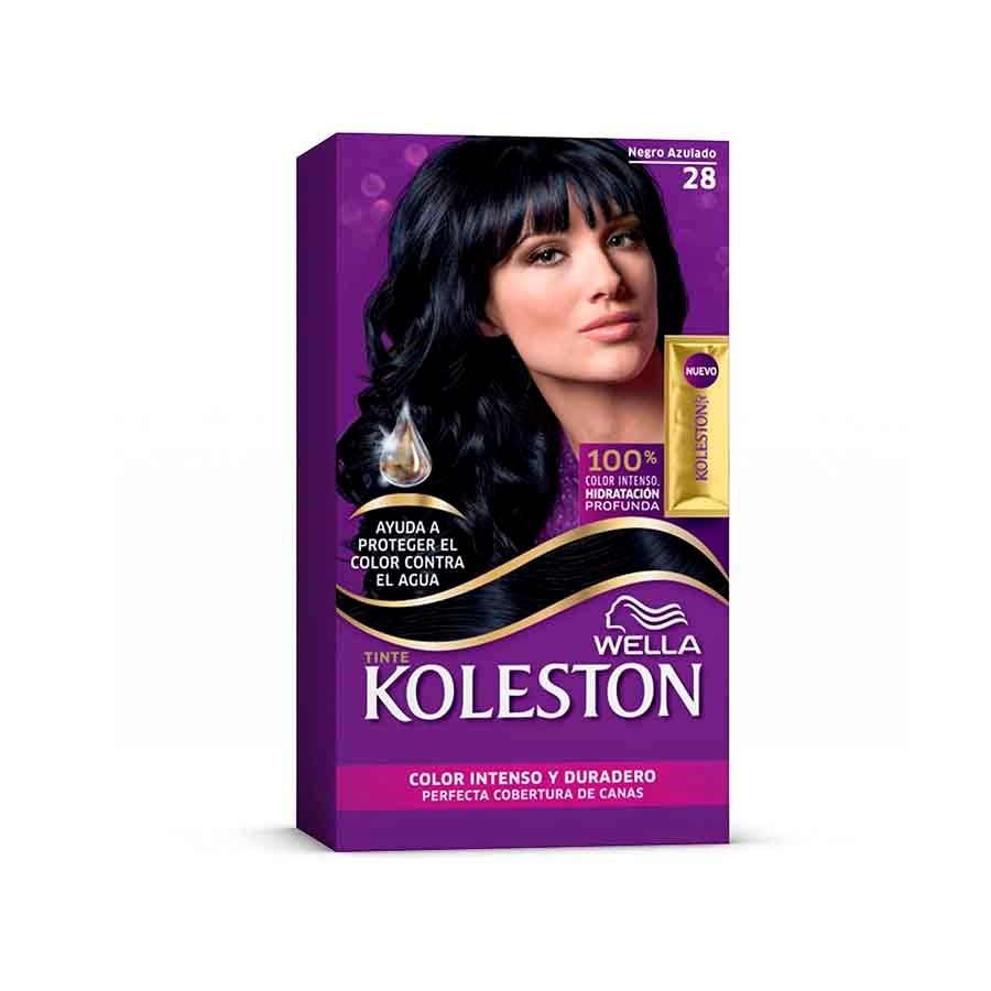  Tinte KOLESTON Kit 28 Negro Azul 120 ml 425781