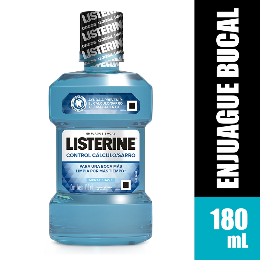  Enjuague Bucal LISTERINE Control Cálculo 180 ml425803