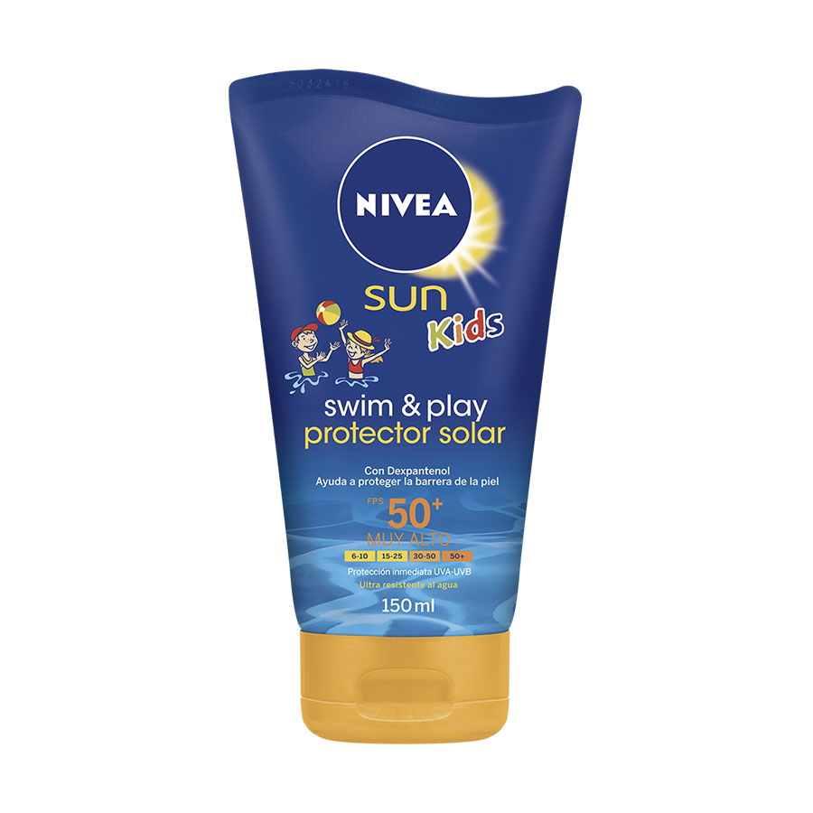  Bloqueador Pediátrico NIVEA Sun Kids Swim & Play FPS 50 150 ml425866