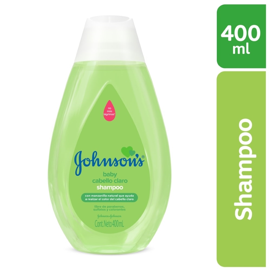  Shampoo JOHNSON&JOHNSON Cabello Claro 400 ml425926