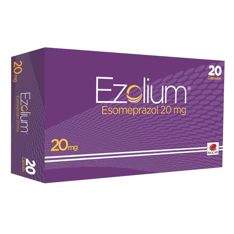 EZOLIUM 20MG LETERAGO - RODDOME Cápsulas 425934