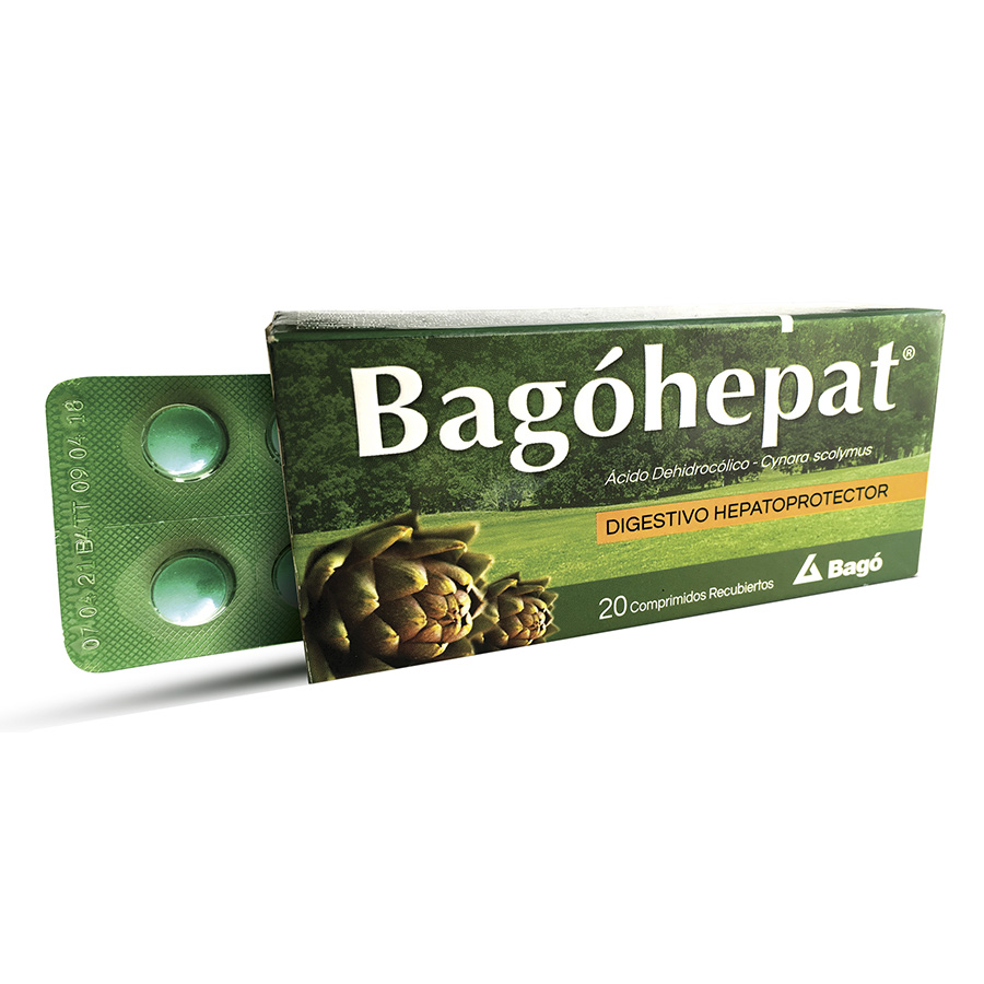  BAGOHEPAT Menta 100 mg x 100 mg Comprimidos x 20425949