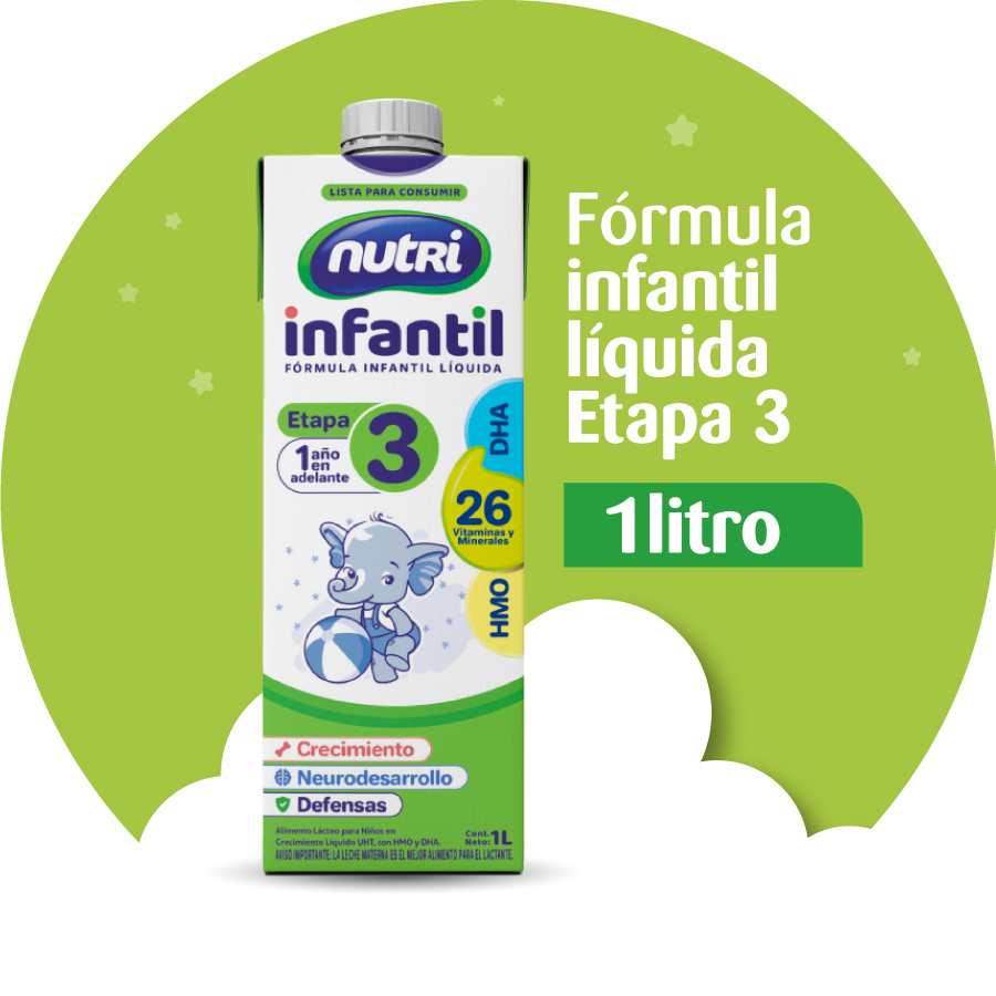  Fórmula Infantil NUTRI INFANTIL Etapa 3 Liq 1 litro426021