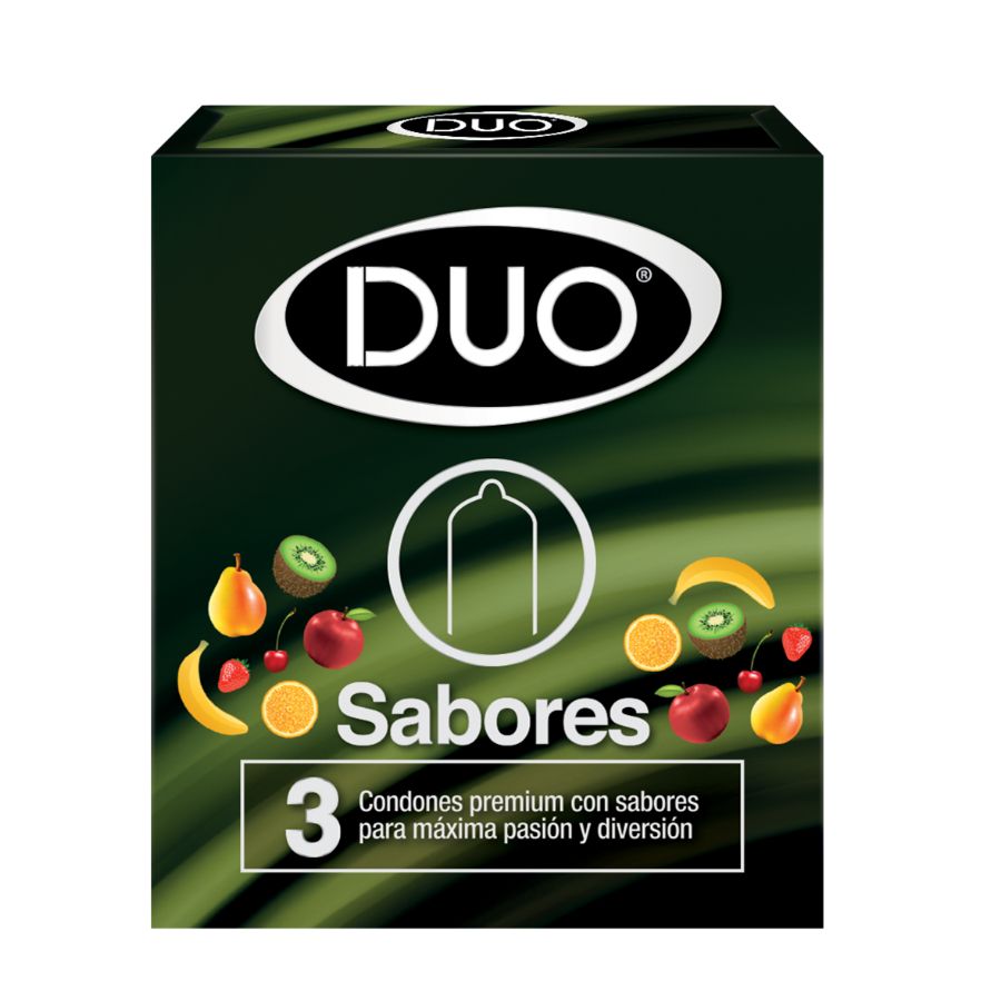  Preservativo DUO Sabores 3 unidades426029