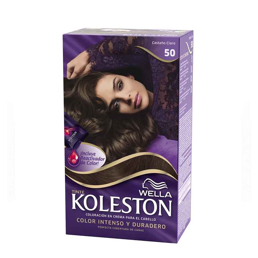  Tinte KOLESTON Kit 50 Castaño Claro 120 ml 426038