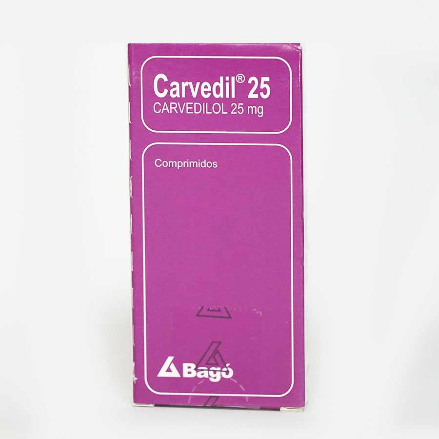 CARVEDIL 25MG QUIFATEX DIST BAGO Comprimidos 426065