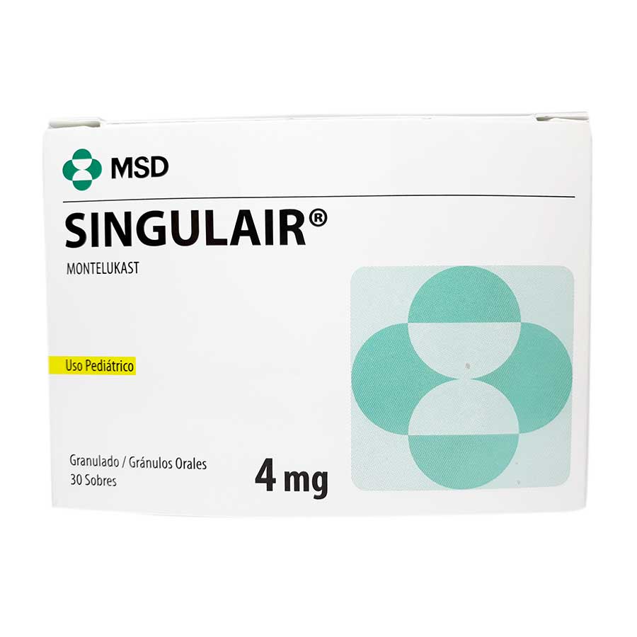 SINGULAIR 4MG DYVENPRO REPRESENTACION ORGANON en Polvo 426135