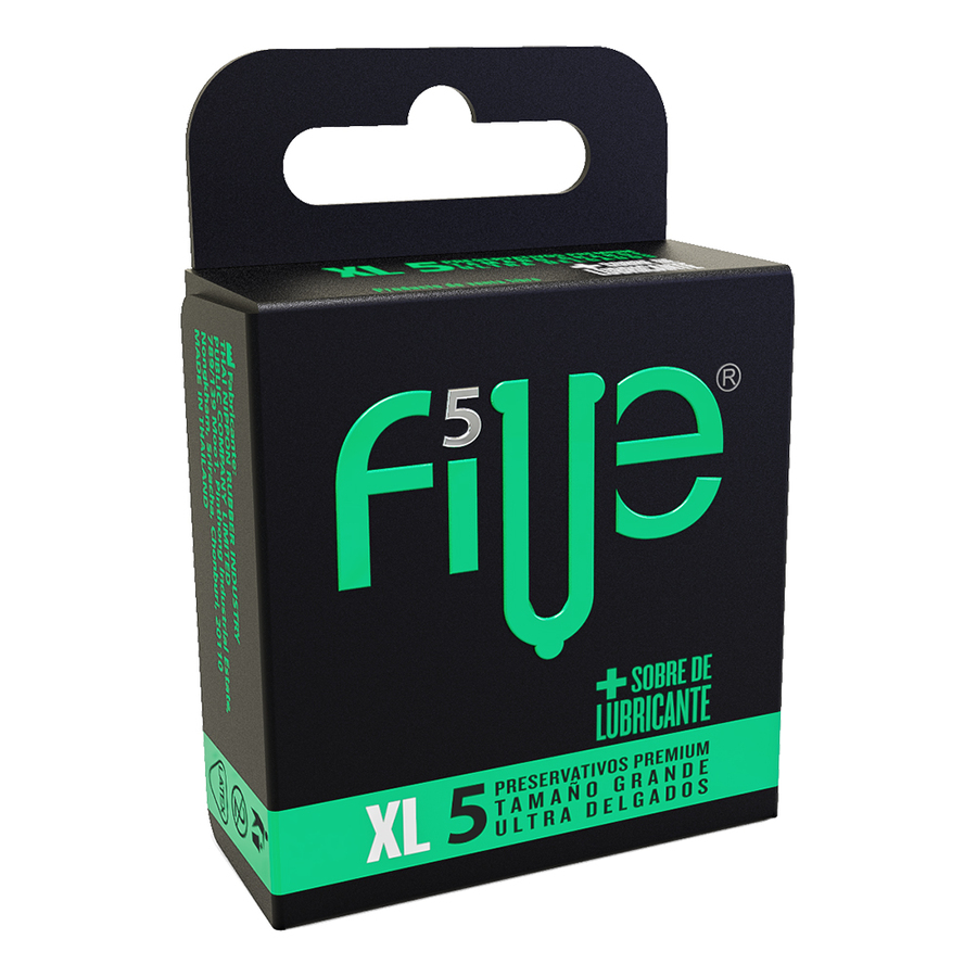  Preservativo FIVE XL 5 unidades426185