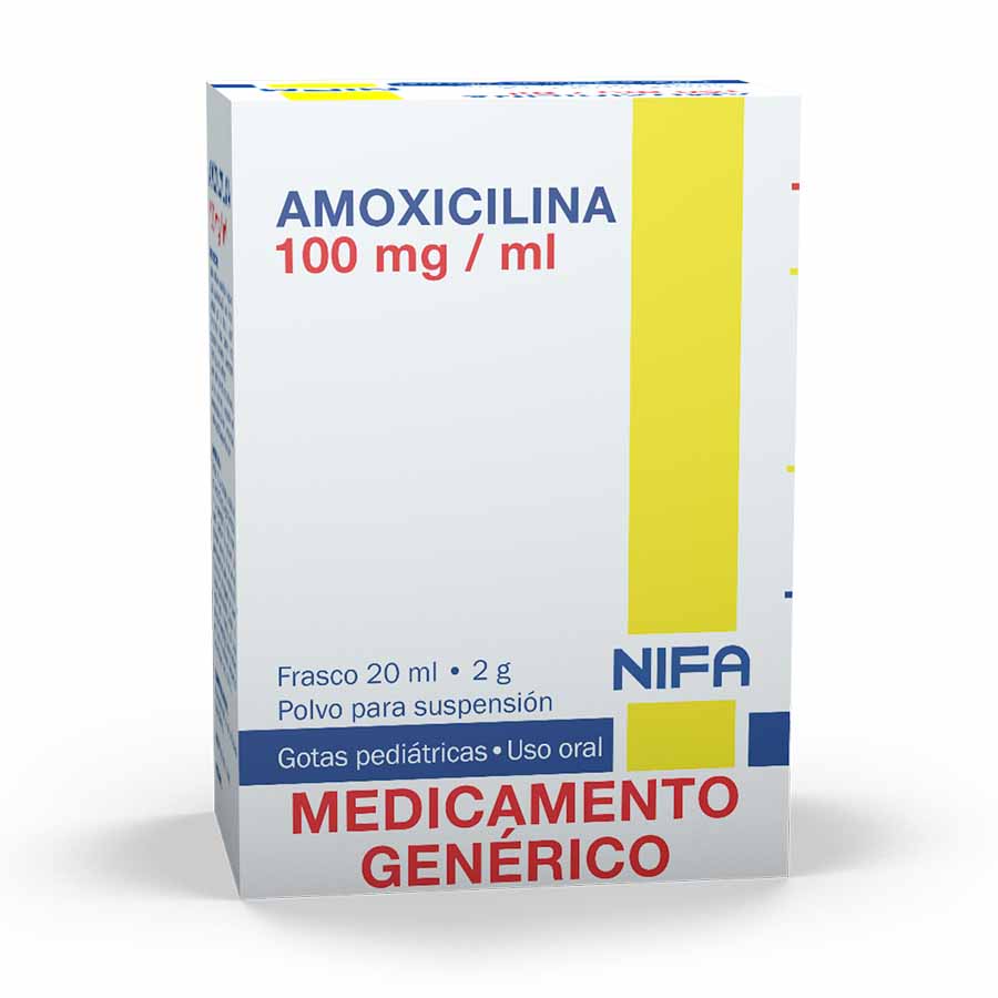 AMOXICILINA 100MG GARCOS - NIFA GENERICOS en Gotas 426223