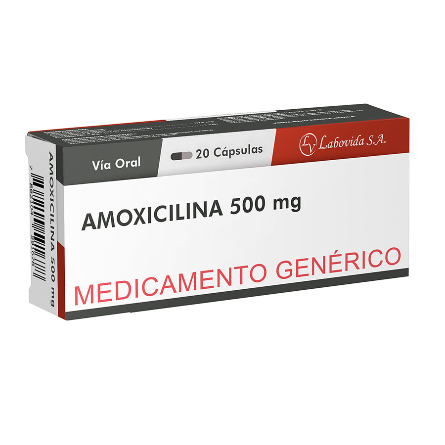 AMOXICILINA 500MG LABOVIDA Cápsulas 426225