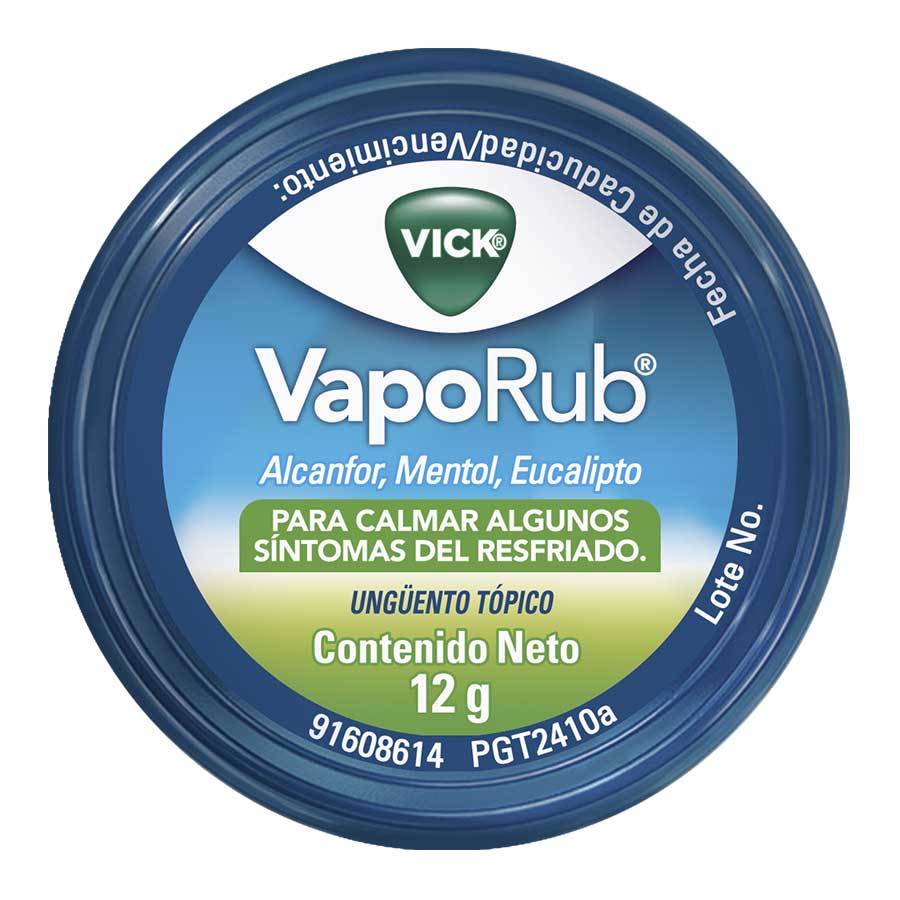  VICK 5.26 g x 2.82 g  x 1.33 g Ungüento x 12426234