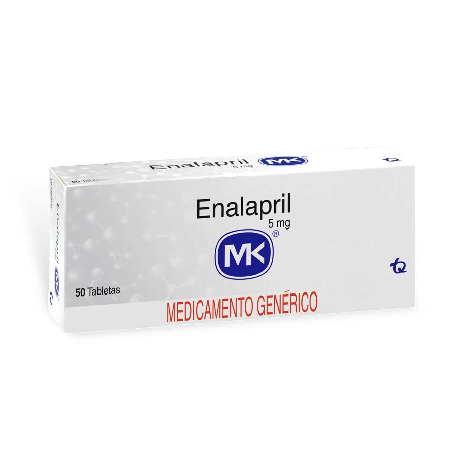 ENALAPRIL 5MG TECNOQUIMICAS - GENERICOS Tableta 426276