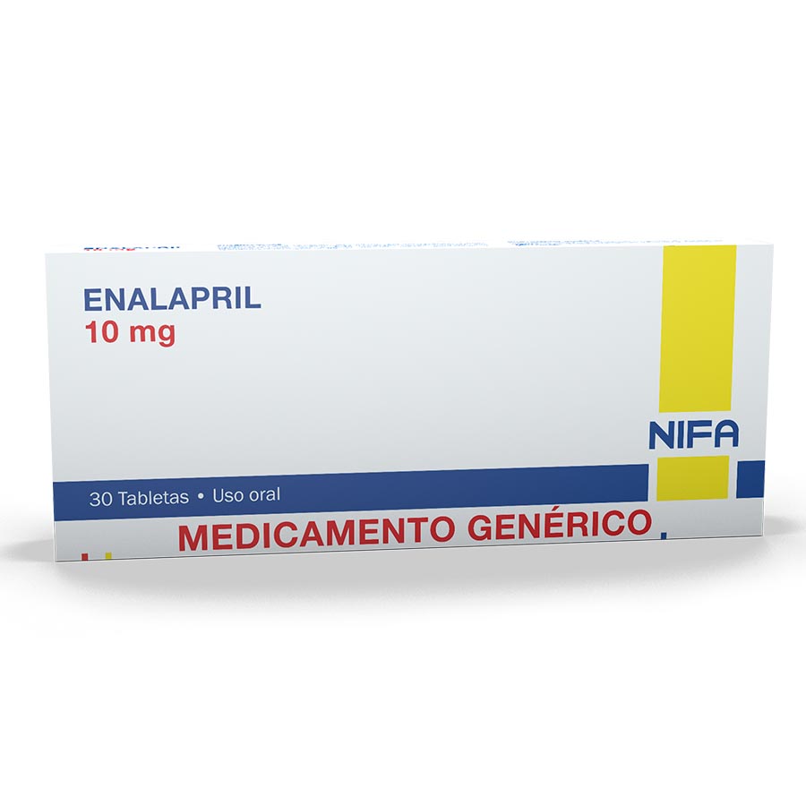 ENALAPRIL 10MG GARCOS - NIFA GENERICOS Tableta 426286