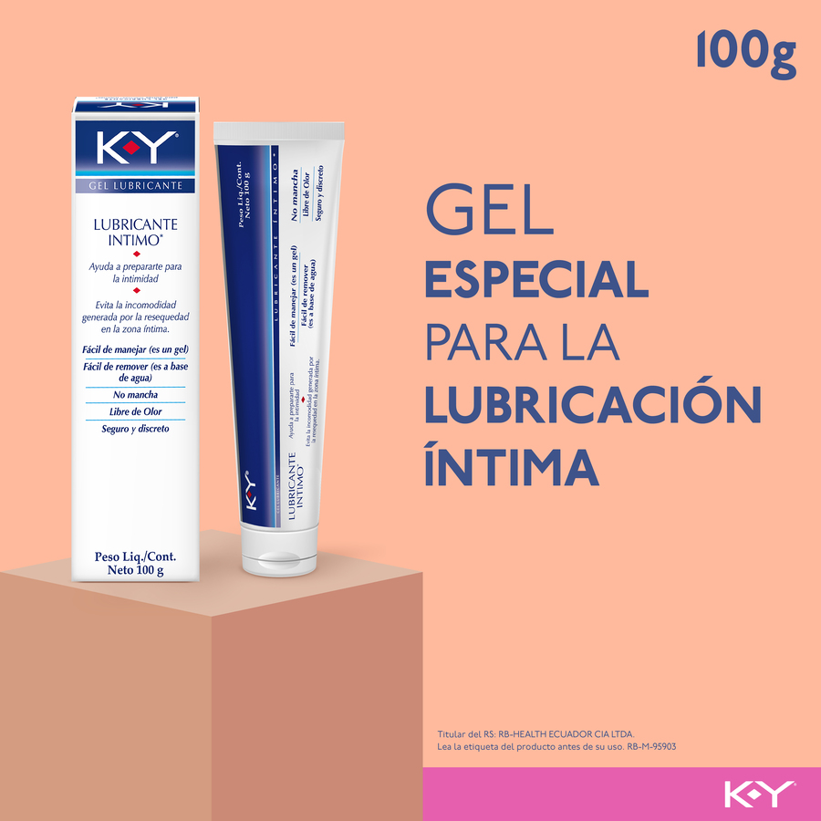  Gel lubricante K-Y para resequedad vaginal 100 gr426298