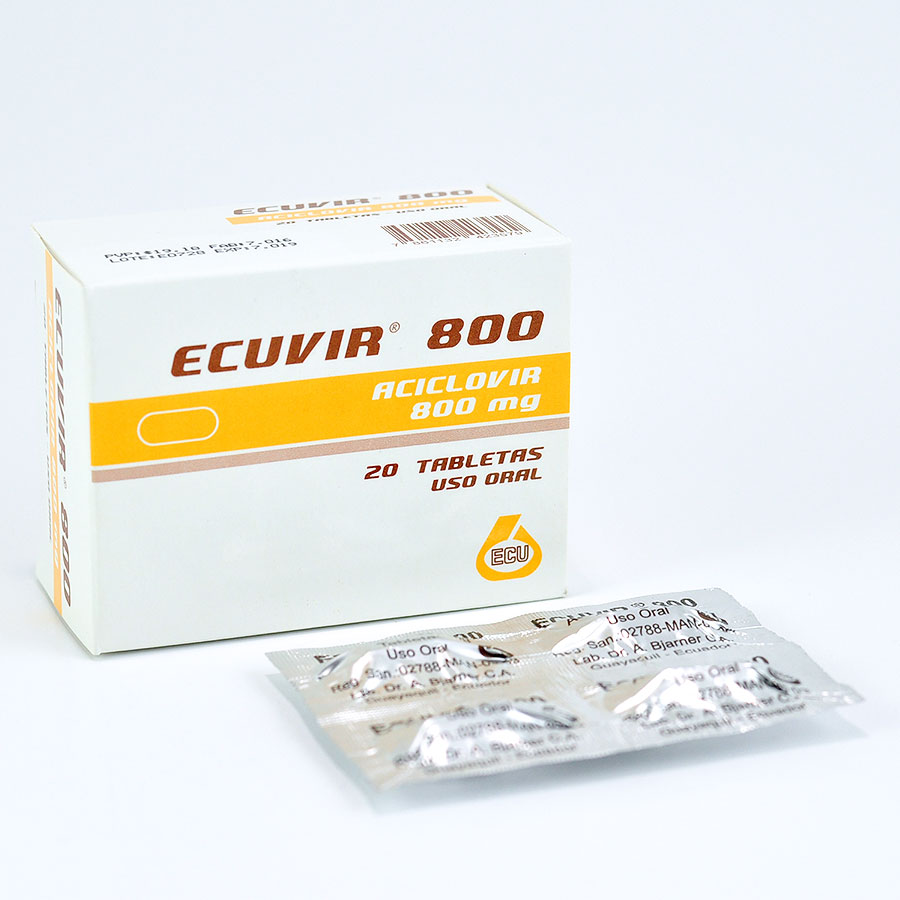 ECUVIR 800MG ECU Tableta 426308