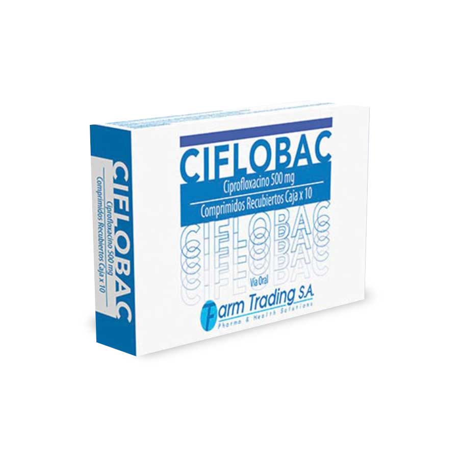 CIFLOBAC 500MG FARMTRADING Comprimido Recubierto 426319