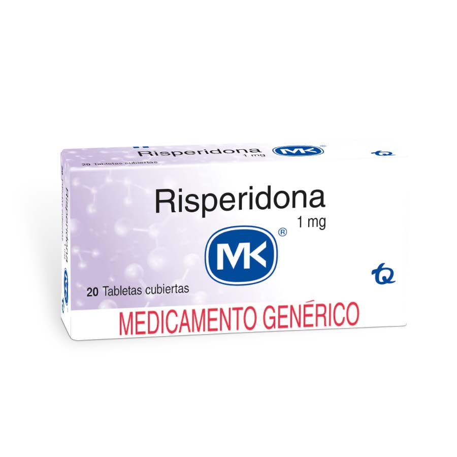 RISPERIDONA 1MG TECNOQUIMICAS - GENERICOS Tableta 426345