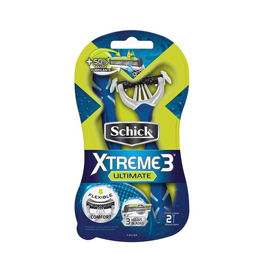  Afeitadora Desechable SCHICK Ultimate x3 426349