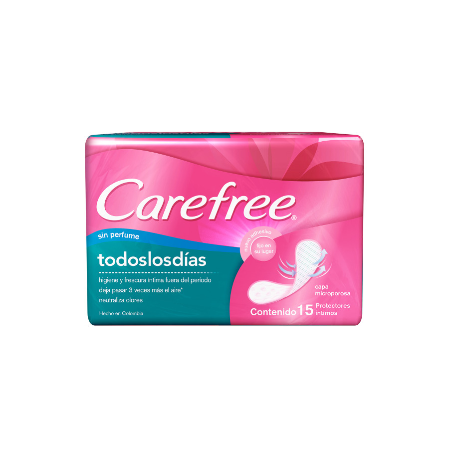  Protectores Diarios CAREFREE Triple Fresh 15 U426387