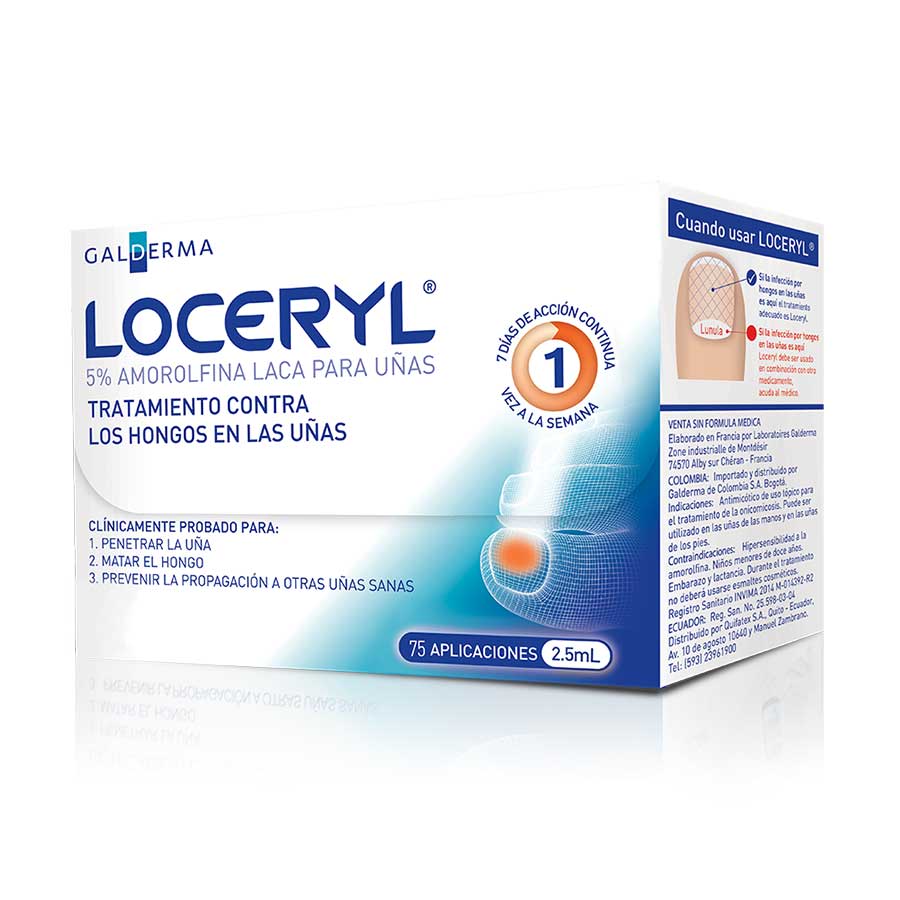 LOCERYL 5% QUIFATEX REPR GALDERMA Solución 426402