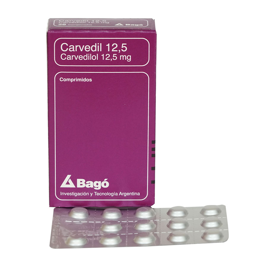 CARVEDIL 12.5MG QUIFATEX DIST BAGO Comprimidos 426426