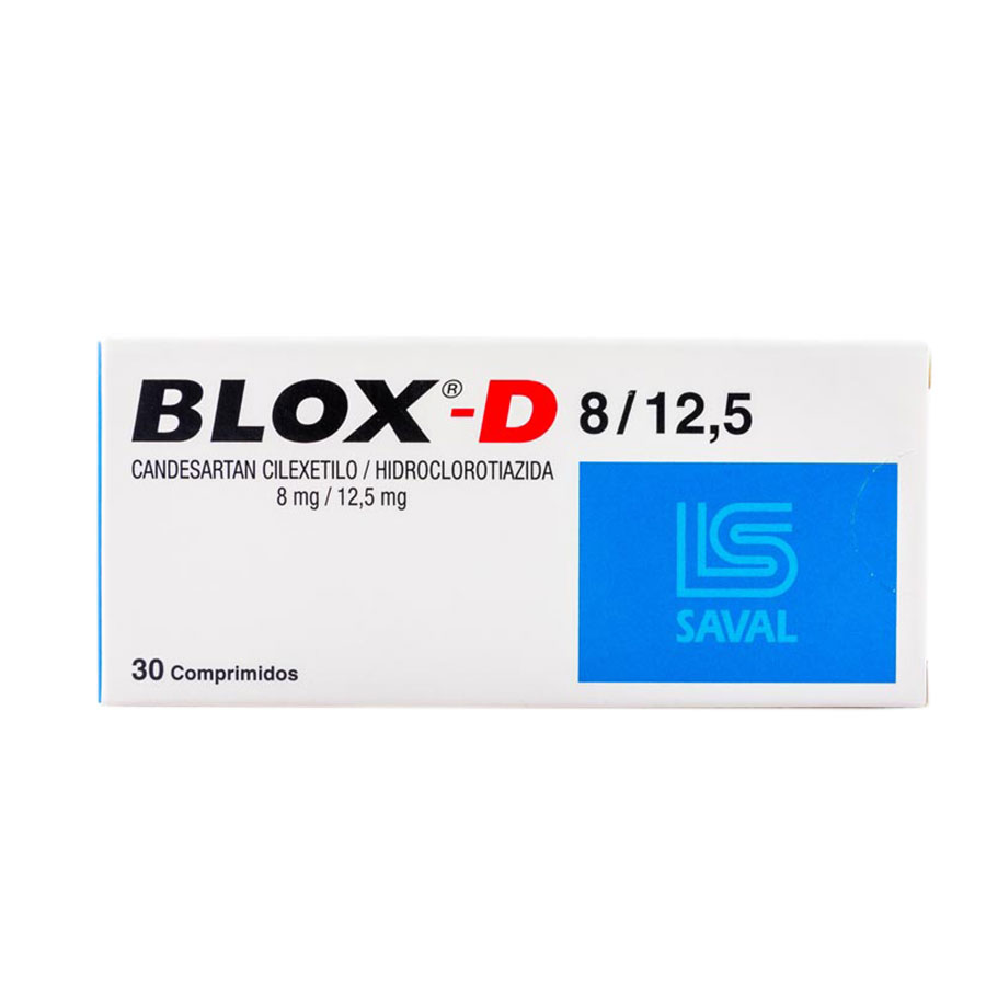 BLOX 8/12.5MG ECUAQUIMICA - SAVAL Comprimidos 426430