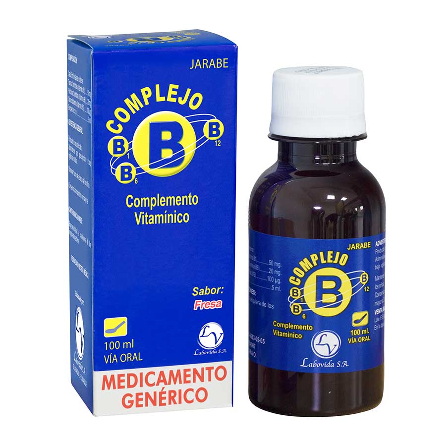 COMPLEJO B 1/0.400G LABOVIDA Jarabe Neurótropo426434