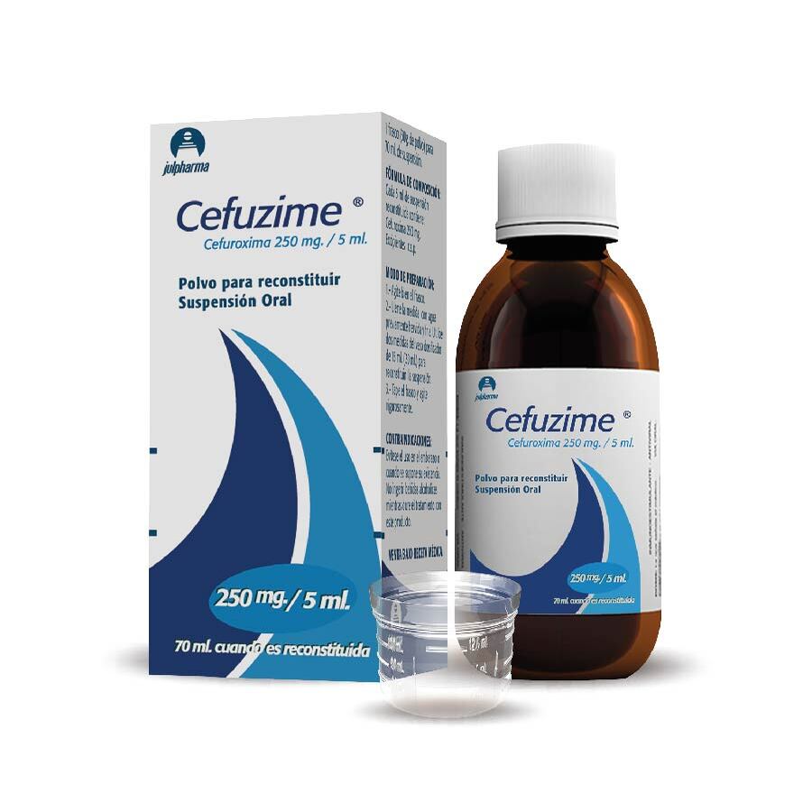 CEFUZIME 250MG/5ML DYVENPRO FARMA ETICOS 1 Suspensión 426449