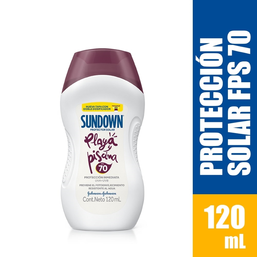  Bloqueador SUNDOWN Playa Piscina 120ml426530