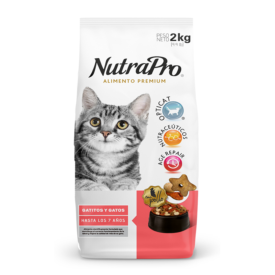  Alimento para Gatos NUTRAPRO Pollo 2 kg426566