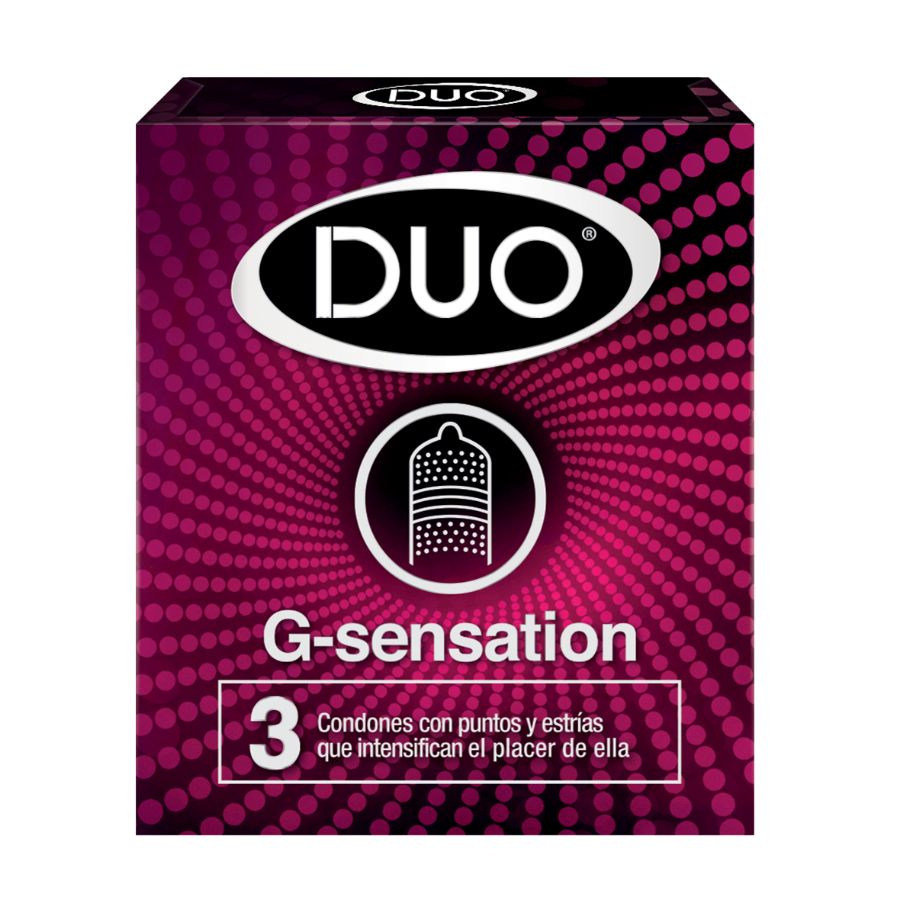  Preservativo DUO G Sensation 3 unidades426607