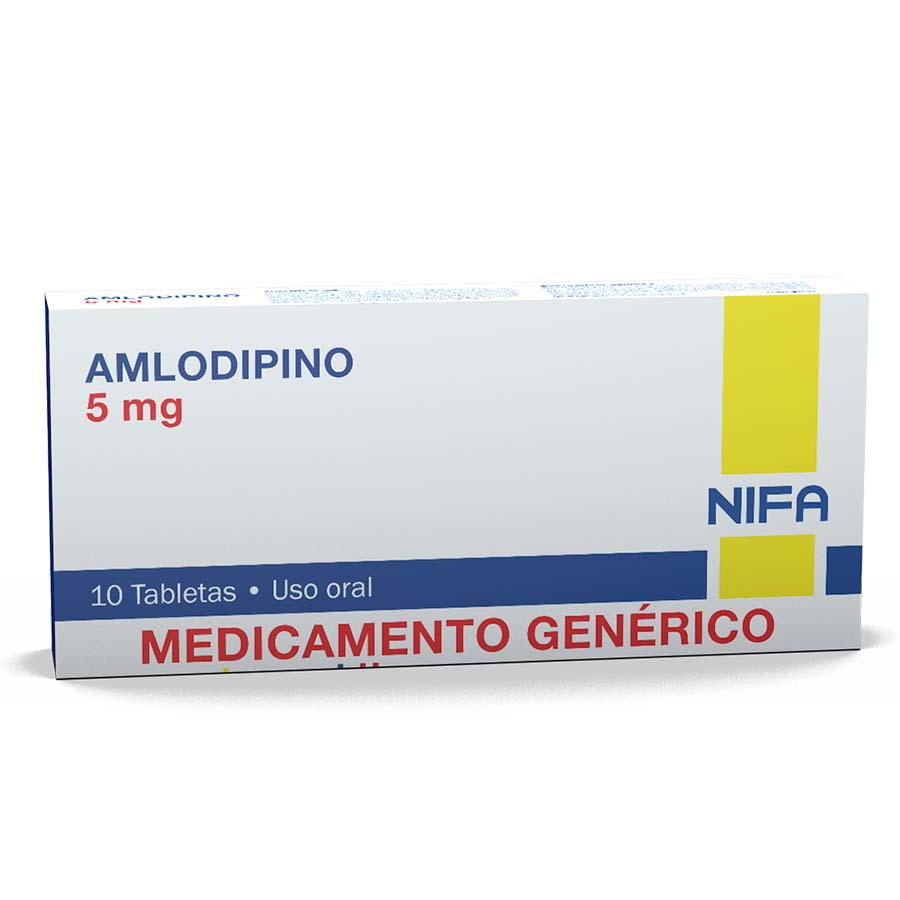 AMLODIPINO 5MG GARCOS - NIFA GENERICOS Tableta 426609