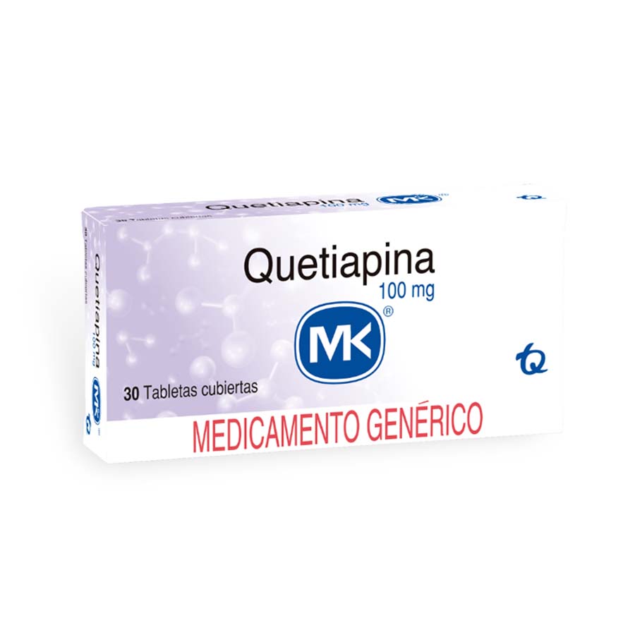 QUETIAPINA 100MG TECNOQUIMICAS - GENERICOS Tableta 426692